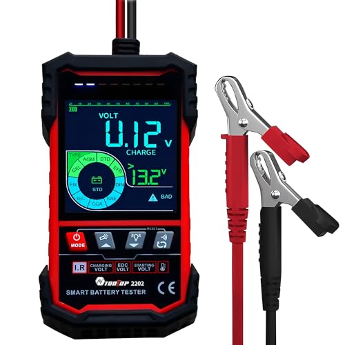 Analyseur de batterie ET2202 pour mesurer la résistance interne et charge 12V/24V