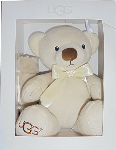 UGG Kids Unisex Snuggle Gift Set (Infant) Oatmeal One Size
