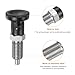 HARFINGTON Push Fit Ball Nose Spring Plunger M12x1.5 Thread Length 0.79