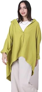 Just 4 Women Linen Blend Blouse - over size (3845)