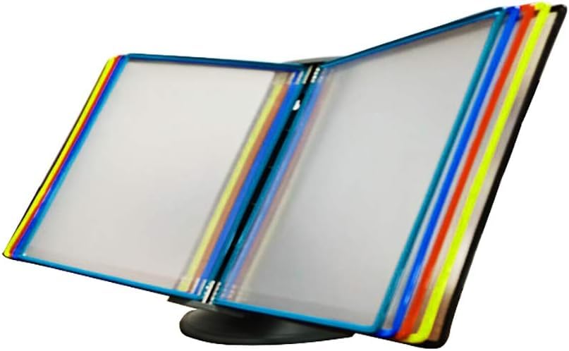 Porte-documents mural A4 rotatif pour éliminer le désordre sur table