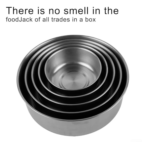 Set de 5 Tazones de Acero Inoxidable para Cocina miniatura 3