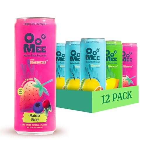 OoMee Fruity Matcha Drink Variety Pack | Berry, Lemon Mint