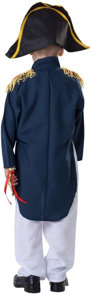 Dress Up America Boys Colonial General Costume – Napoleon, Founding Fathers & Tom Thumb Outfit Inspired Jacket, Pants & Hat - Image 2