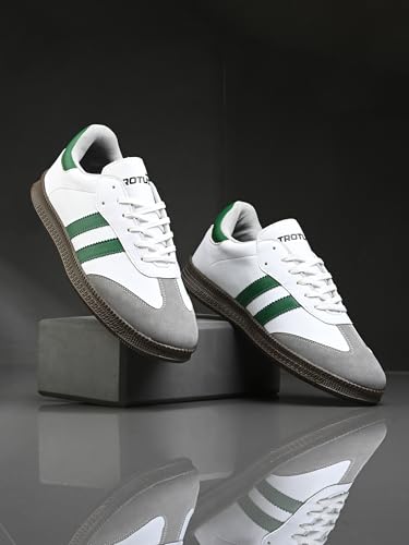 Image of TROTUS Men's Rich Quality|Perfect Style|Decent Look Synthetic Leather Lace up Sneaker's