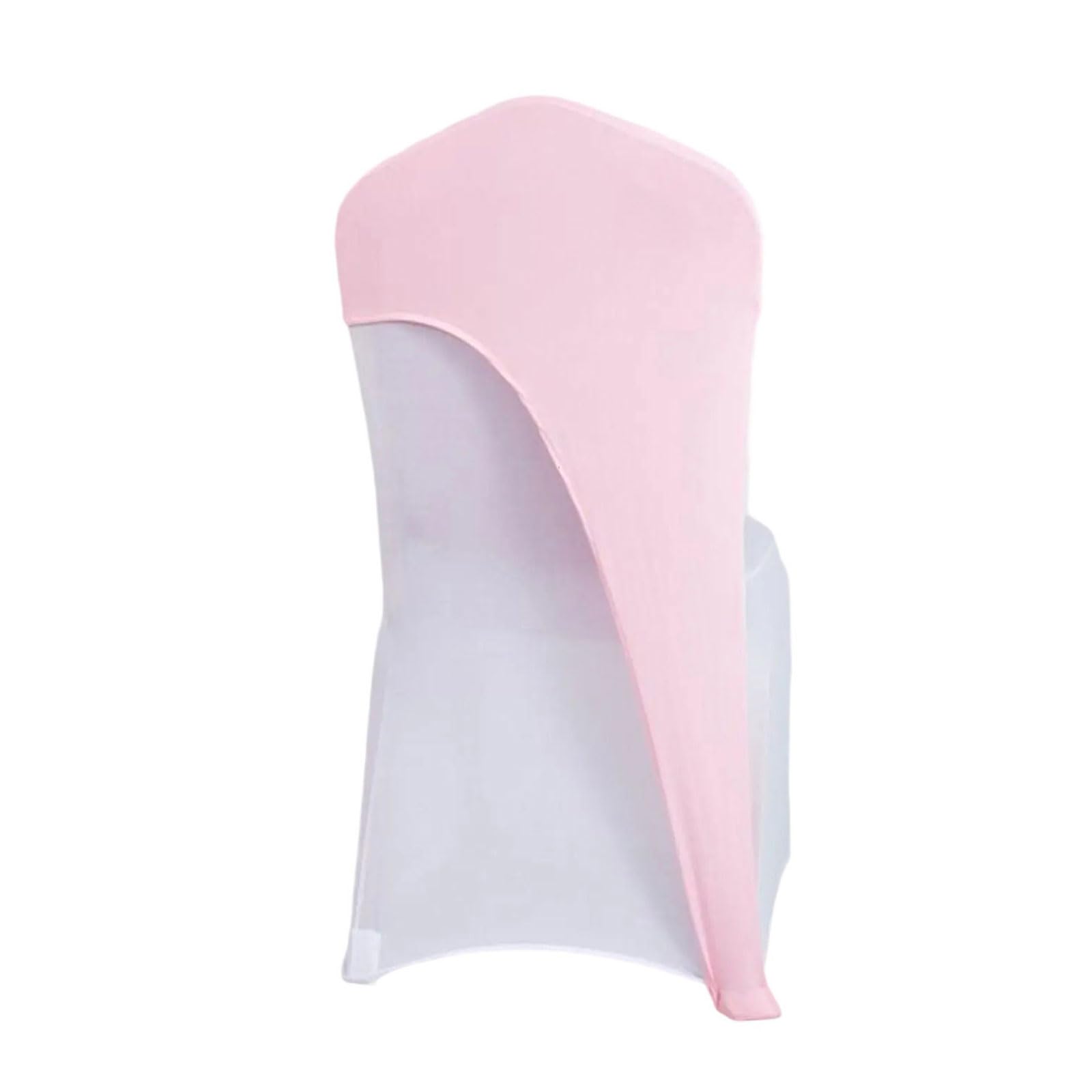 Woedpez Chair Hoods Sash Bands Stretch Spandex Caps Covers for Celebration and Event Spandex Covers