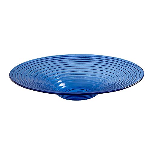 Tazón de vidrio azul American Metalcraft 18.5 pulg miniatura 1