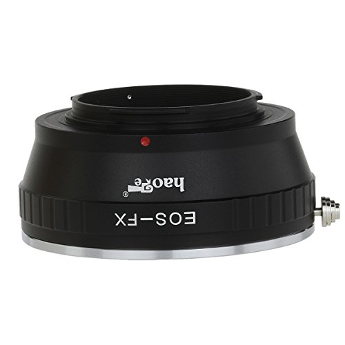 Haoge Lens Mount Adapter For Canon Eos Ef Ef-S Lens To Fujifilm Fuji X Fx Mount Camera Such As X-A2 X-A3 X-A5 X-A10 X-A20 X-E1 X-E2 X-E2S X-E3 X-H1 X-M1 X-Pro1 X-Pro2 X-T1 X-T2 X-T3 X-T10 X-T20 X-T30 #TOP4