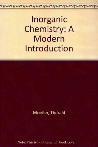 Inorganic Chemistry: A Modern Introduction