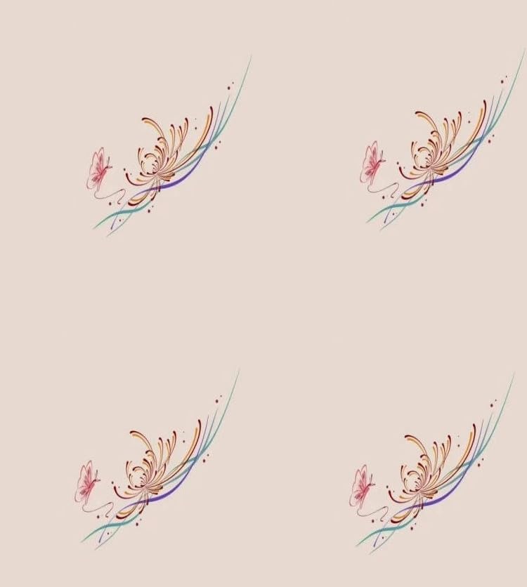 PEKNUX2 Pcs Of Bianhua Waterproof Women'S Long-Lasting Tattoo Stickers Line Feeling Butterfly Simulation Collarbone Arm Temporary Tattoo