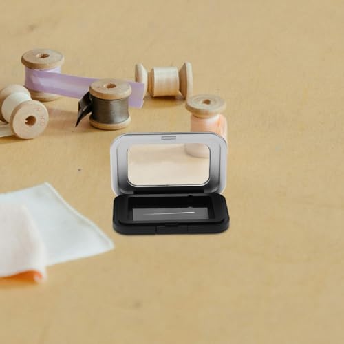 Image of Tofficu Magnetic Needle Storage Case Sewing Needle Holder and Thread Box for Cross Stitch Portable Sewing Supplies Organizer with Frosted Grip 3.07 X 1.96 X 0.47 in