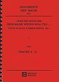  Dokumente der Magie No. 2: \