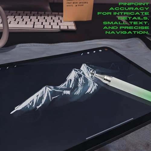 Image of 2-Way Dual-Sided Stylus Pen for All Touch Screen Devices Android Mobile Phones Tablets Pads Smartphones - Green Gradient