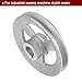 HARFINGTON Industrial Sewing Machine Clutch Motor Pulley 15mm Inner 95mm Outer Dia Aluminum Electric Transfer Wheel Pulley