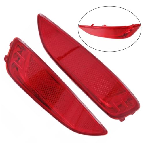 Réflecteurs de pare-chocs pour Accent Hatchback 2012-2017 rouge 2 pièces - 6