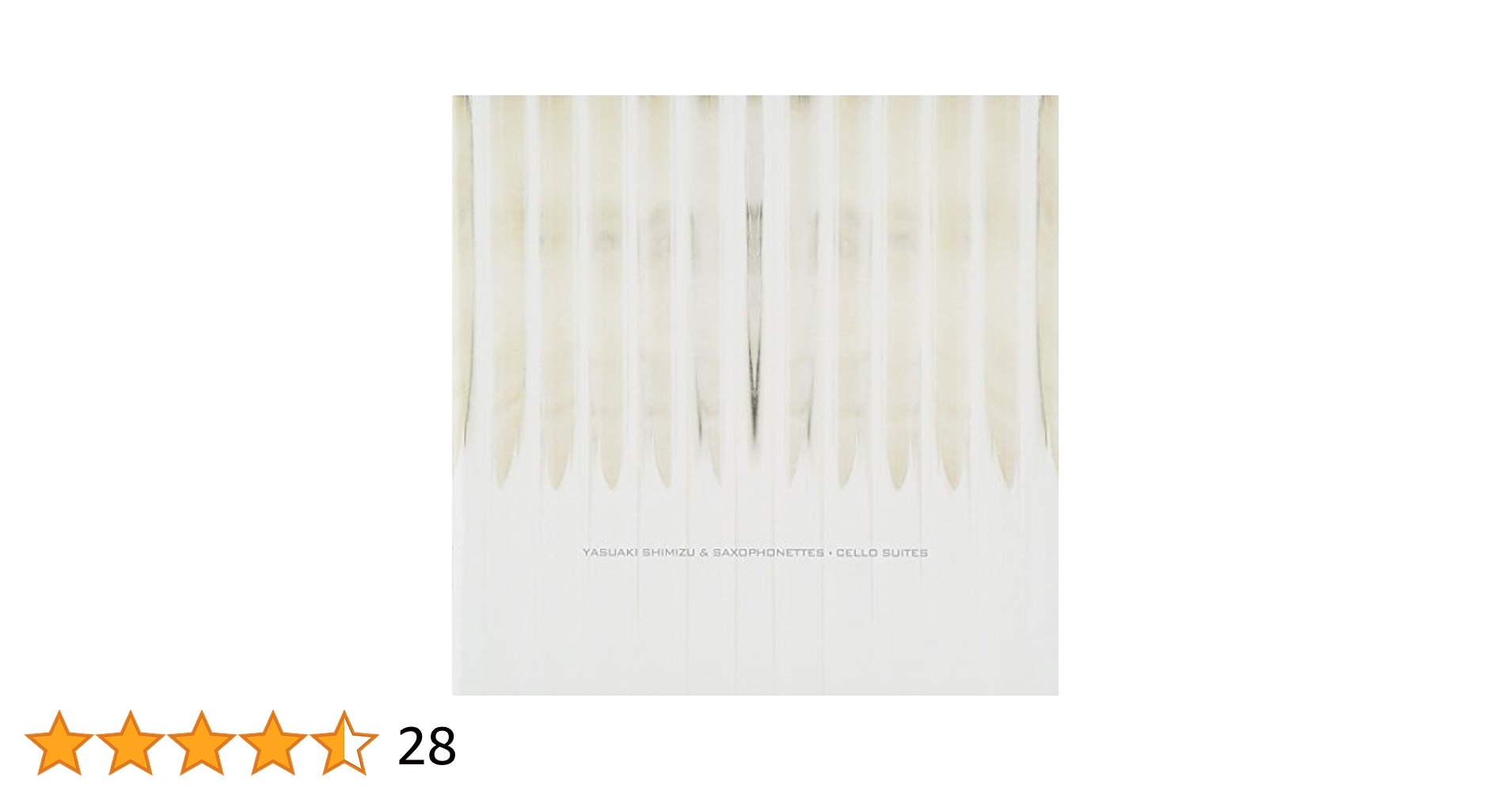 レコード★Yasuaki Shimizu The Cello Suites Amazon.com: Cello Suites: CDs y Vinilo