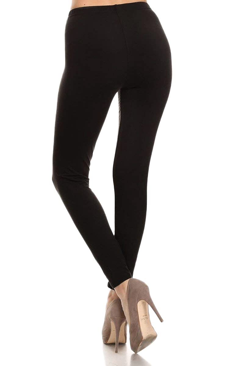Legginsy Damskie Bawełniane Leginsy - Leginsy Damskie z Wysokim Stanem Spodnie do Jogi Spodnie na Siłownie Długie Legginsy Bawełniane Damskie fd