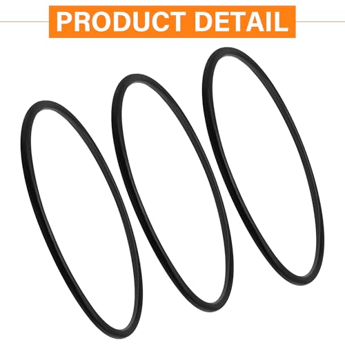 TorqueVance Seal O-Ring Float Bowl Gasket Replacement Lawn Mower Rings Carburetor Accessories 16010-ZE1-812 for GX120 GX140 GX160 GX200 GXV120 GXV140 GXV160, 10Pcs