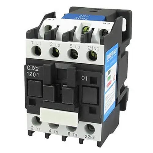 Contacteur tripolaire CJX2-1201 coupure 20A sécurisée pour circuits 660V