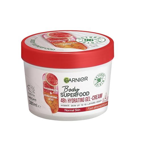 Garnier Body Superfood, Hydrating Gel-Cream for Body With Watermelon & Hyaluronic Acid