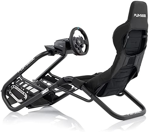 PLAYSEAT Trophy Sim Racing Cockpit | High Performance Racing Simulator Cockpit | Supports Direct Drive | Compatible with All Steering Wheels & Pedals on the Market | Supports PC & Console | Black - 3