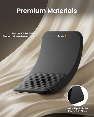 ProtoArc Ergonomic Mouse Pad with Wrist Rest