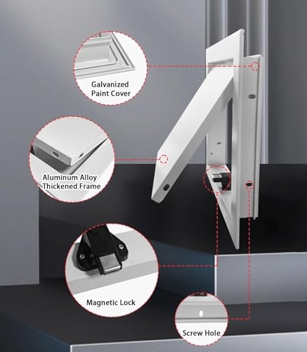 Panel de acceso duradero y fácil de montar para fontanería residencial 5