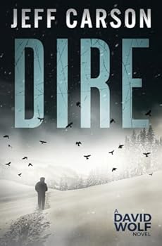 Paperback Dire: David Wolf Mystery Thriller Series Book