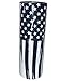Flag with Wood Background Rustic White Wood Design - Stainless Steel Tumbler - Handmade - 20oz/ 30oz Straight Skinny Tumbler (20 Oz)