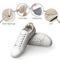 Flintronic 4 Paar Sneaker Reparatur Patch, Fersen Patch, Schuhe Ferse Reparatur Sneaker, Leder Fersenschutz, Fersenpolster Reparatur für die Meisten Arten – Ansicht 8