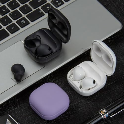 6 Pairs Replacement for Samsung Galaxy Buds Pro Headphones, Eartips Silicone Tips Earbuds Set for Samsung Galaxy Buds Pro Headphones Fit in Case Ear Tips,L/M/S Earplug (Phantom Black) (Black)