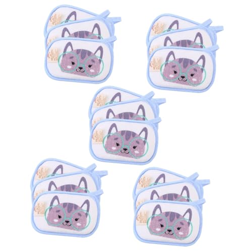 Éponge de bain ultra absorbante et douce avec motifs animaux rigolos pour le bain des petits
