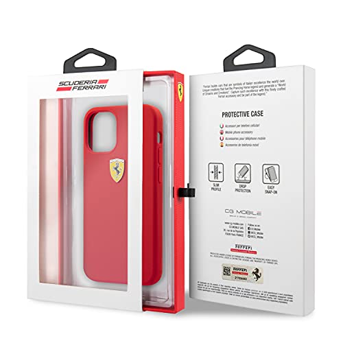 Ferrari - Cover in silicone per iPhone 12 Mini