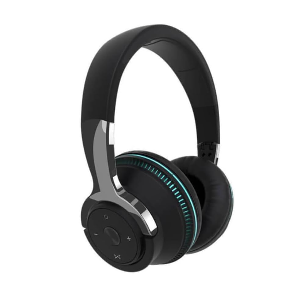 Cuffie Bluetooth AeroBand Z002 – Cuffie over-ear wireless con bassi profondi, isolamento acustico, design pieghevole e batteria a lunga durata