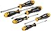 Felo 07157 53167 Ergonic Slotted & Phillips Screwdrivers, Set of 6
