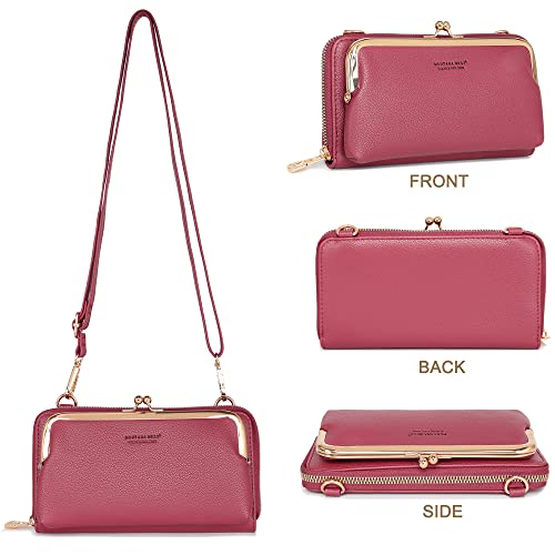 Image of Montana West Crossbody Cell Phone Purse for Women RFID Blocking Cellphone Wallet