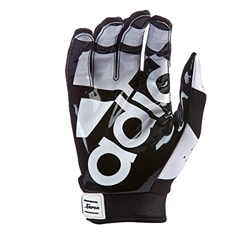 Adidas Mens Af1439 Football Receiver Glove, Black/White, Small Us #TOP2