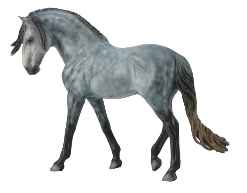 Collecta - 3388631 - Figurine - Animal - Chevaux - Etalon Andalou - Dark Dapple Grey