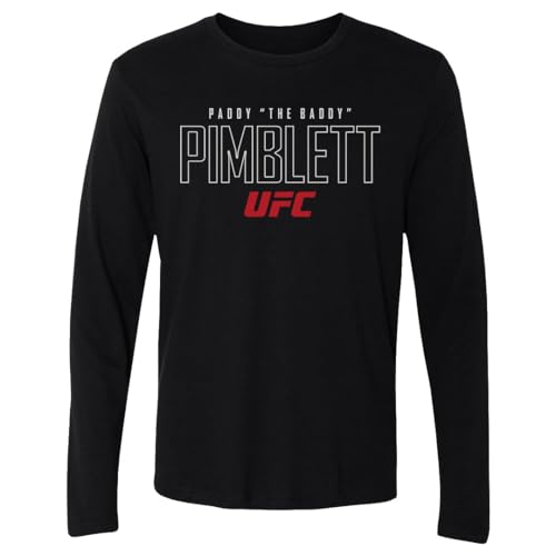 500 LEVEL Paddy Pimblett UFC Elite Long Sleeve Shirt (Black Large)