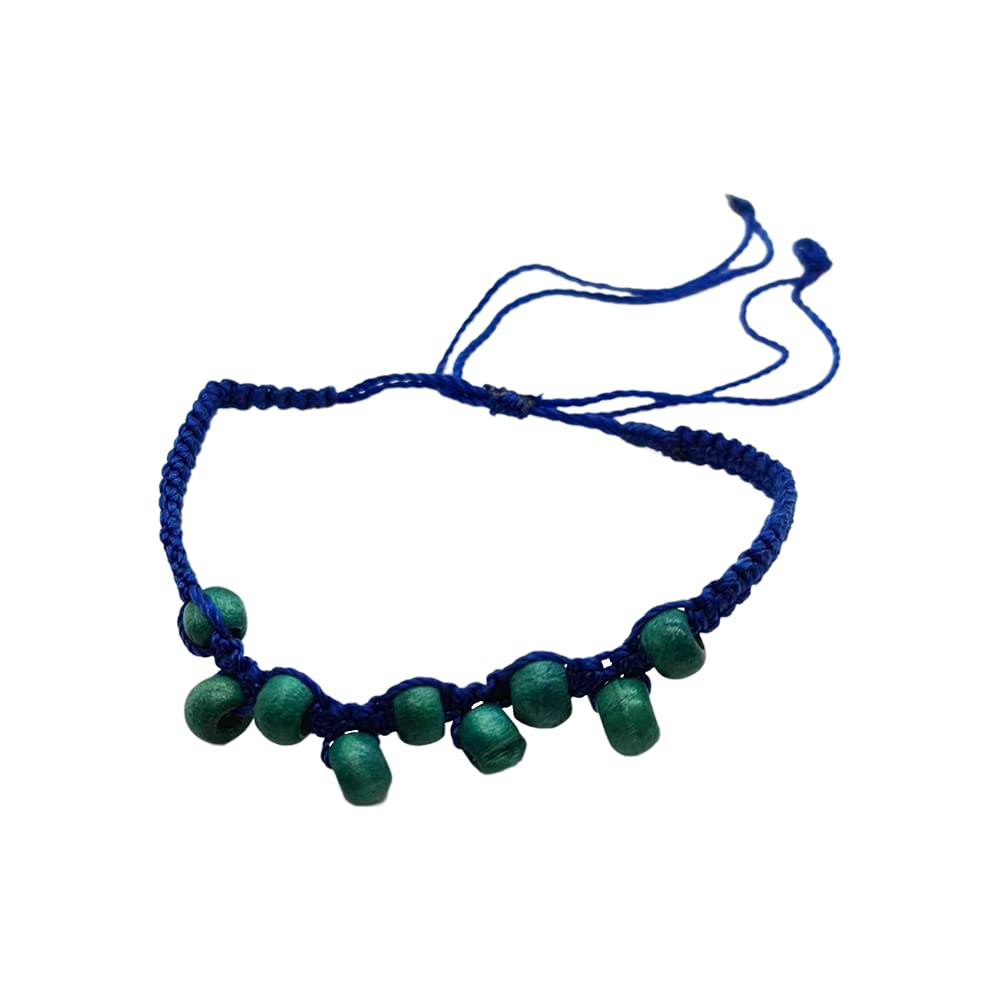 VIE Beach Bracelet, Beaded, Dark Blue