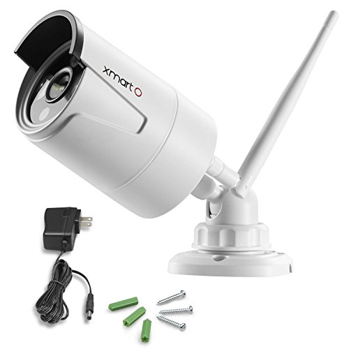 [Audio Video & 960p 6mm] xmartO WB1326 960p HD 1.3 Megapixel IP Network Wireless Security Camera Weatherproof Outdoor with 80ft IR Night Vision (White) - Thumbnail 6