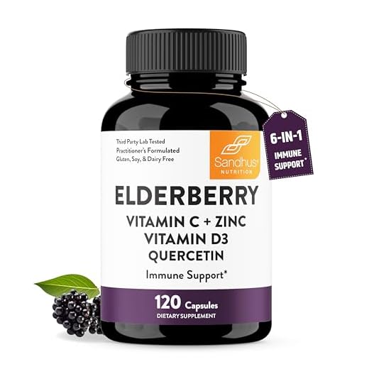 Sandhu's Elderberry Vitamin C and Zinc