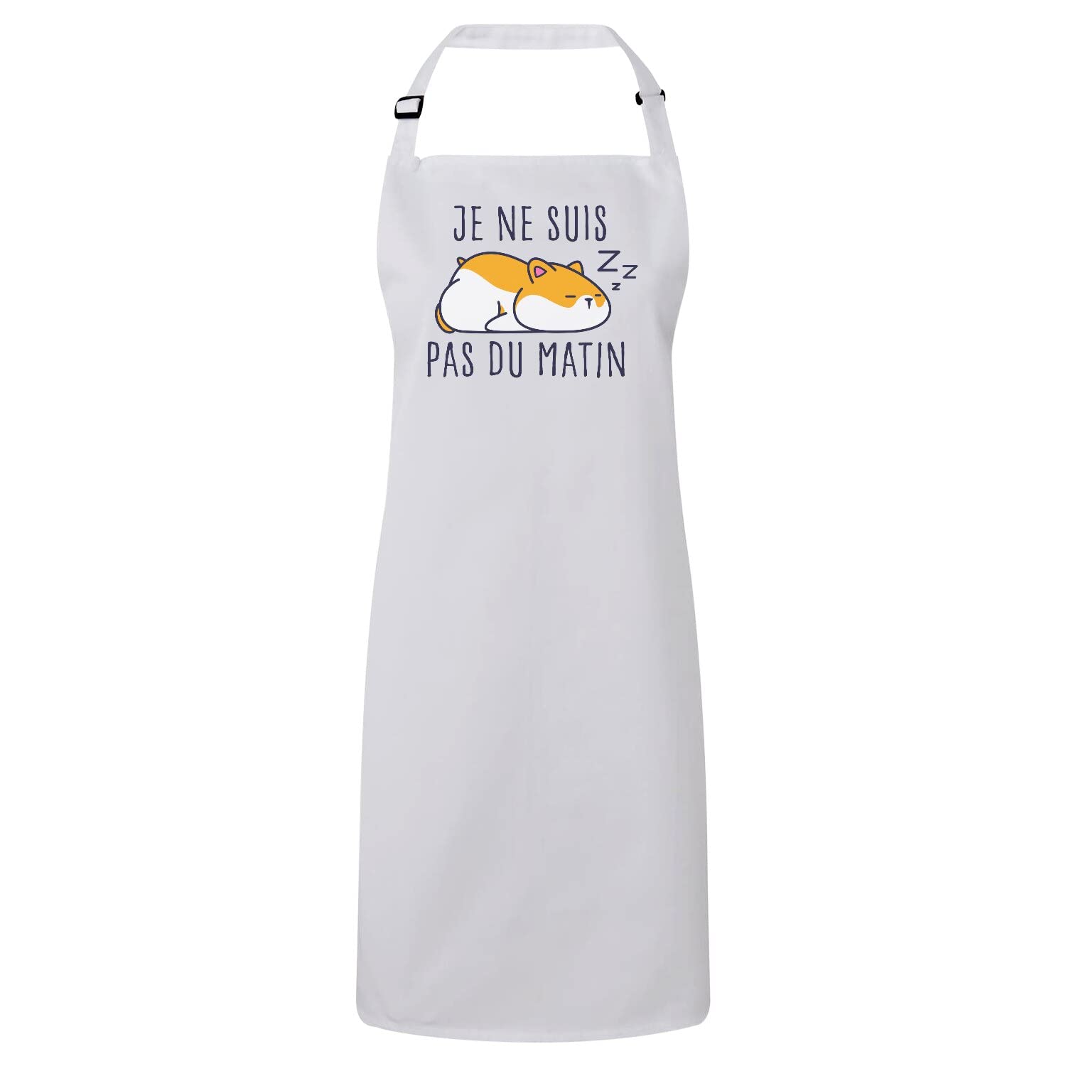 Tablier cuisine premium hamster en textile robuste finitions soignées