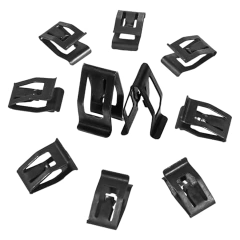 10 PCS Universal Metal Dashboard Trim Clips Cover