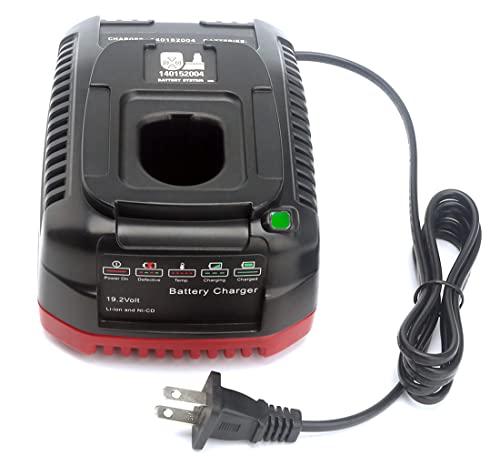 Anopiw 140152004 Compatible with Craftsman 19.2V C3 Charger for DieHard XCP Li-ion Ni-CD Battery 1425301 1323903 130279005 11375 11376 315.PP2011 ...