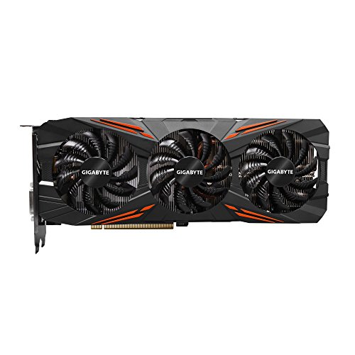 Gigabyte VGA Nvidia G-Force GTX 1080 G1 - Tarjeta Grafica (8GB, GDDR5 PCI-E 3.0, DVI-D, HDMI, DP), Color Negro