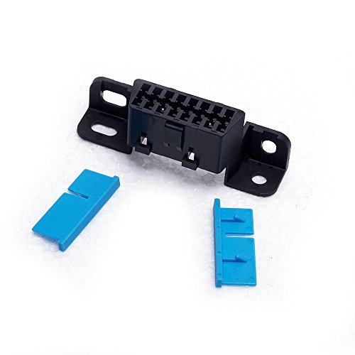 Fotag 2Pcs 16 Pin Female Replacement Wire Sockets Connector Obdii Car Auto Adapter J1962 Obd 2 Plug Shell #TOP4