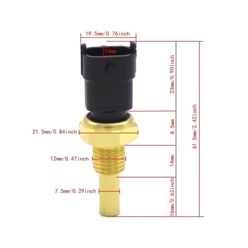 Sensor de temperatura de agua de alta precisión para gama 1000 2