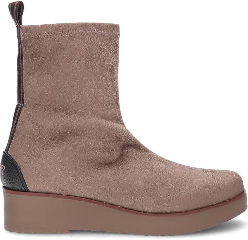 Pedro Miralles Botas para mujer 27500 Ante Strech de la talla 38 en color TAUPE