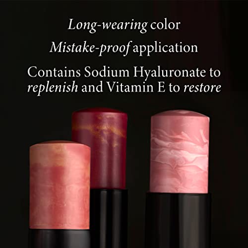 Laura Geller New York Italian Marble Blush Makeup Stick | Cream Finish Marbleized Blush For Cheeks, Apricot Spritz #TOP2